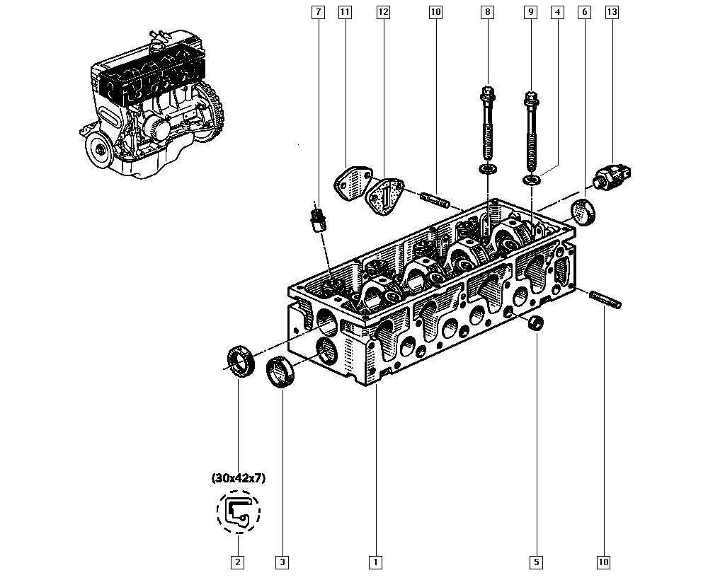 LADA 8200934089 - Семеринг, вал на междинна предавка vvparts.bg