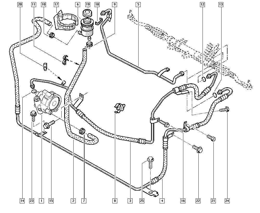 Opel 49110-0246R - Хидравлична помпа, кормилно управление vvparts.bg