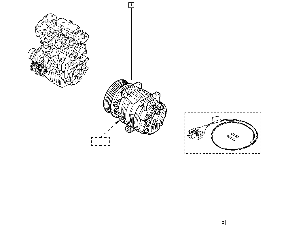 Vauxhall 926005849R - Компресор, климатизация vvparts.bg