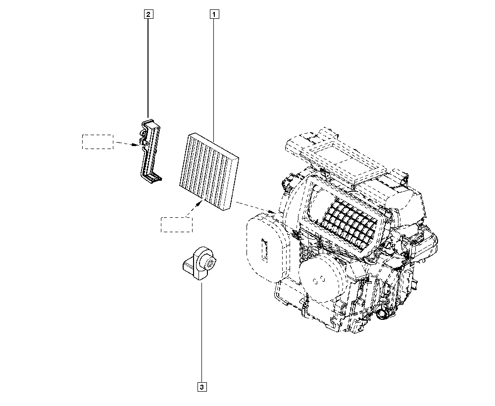 RENAULT 27 27 731 51R - Филтър купе (поленов филтър) vvparts.bg