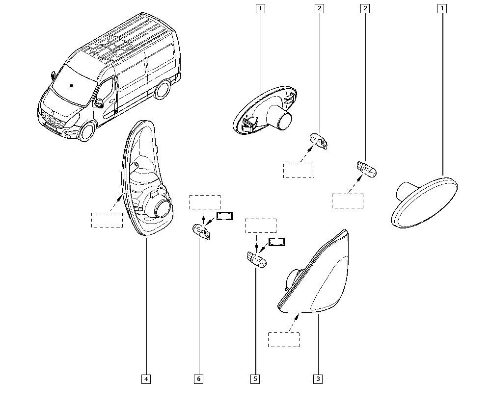 RENAULT 261603141R - Мигачи vvparts.bg