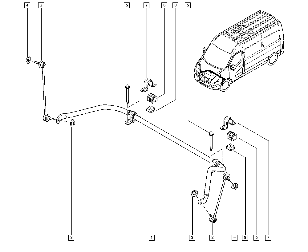 Opel 54618-0004R - Биалета vvparts.bg