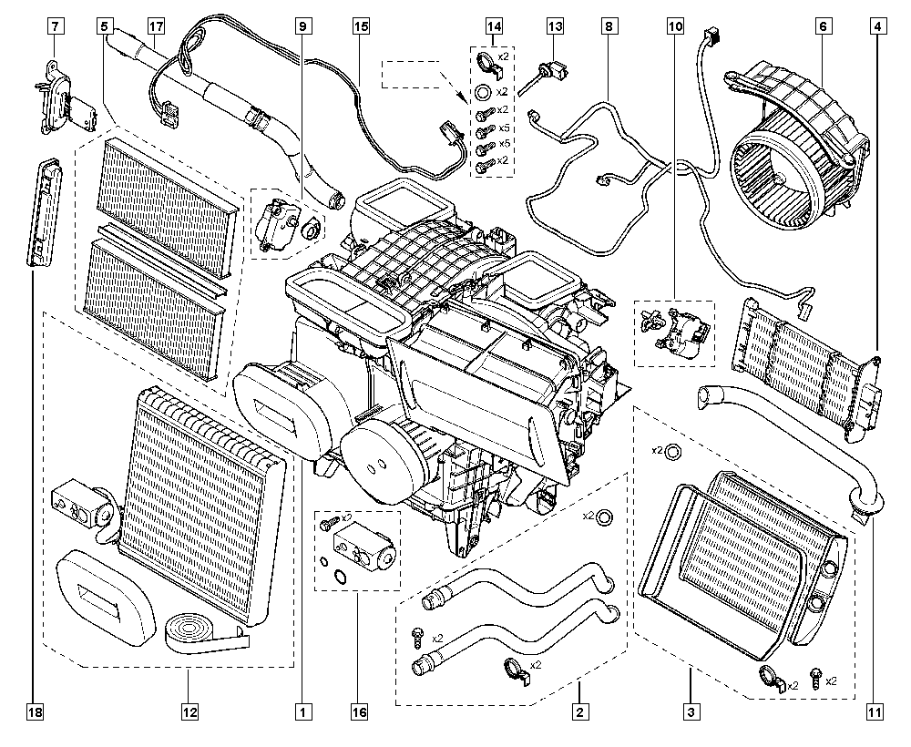 RENAULT 82 01 676 037 - Регулиращ елемент, регулиране на светлините vvparts.bg