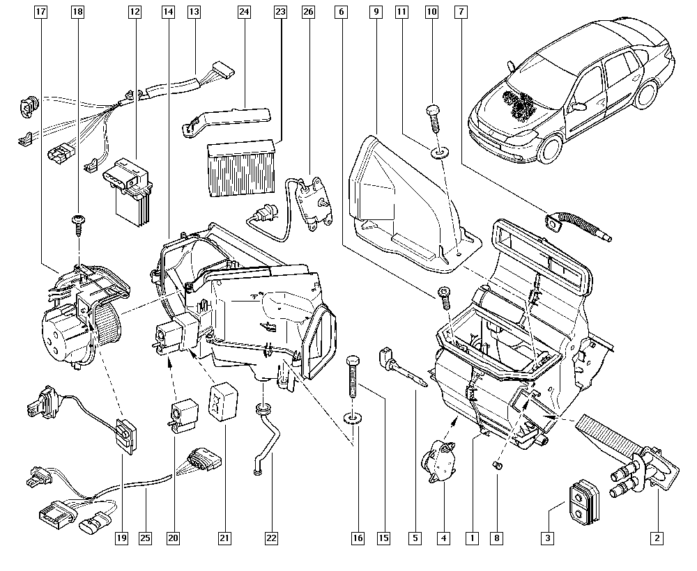 RENAULT TRUCKS 7711228912 - Филтър купе (поленов филтър) vvparts.bg