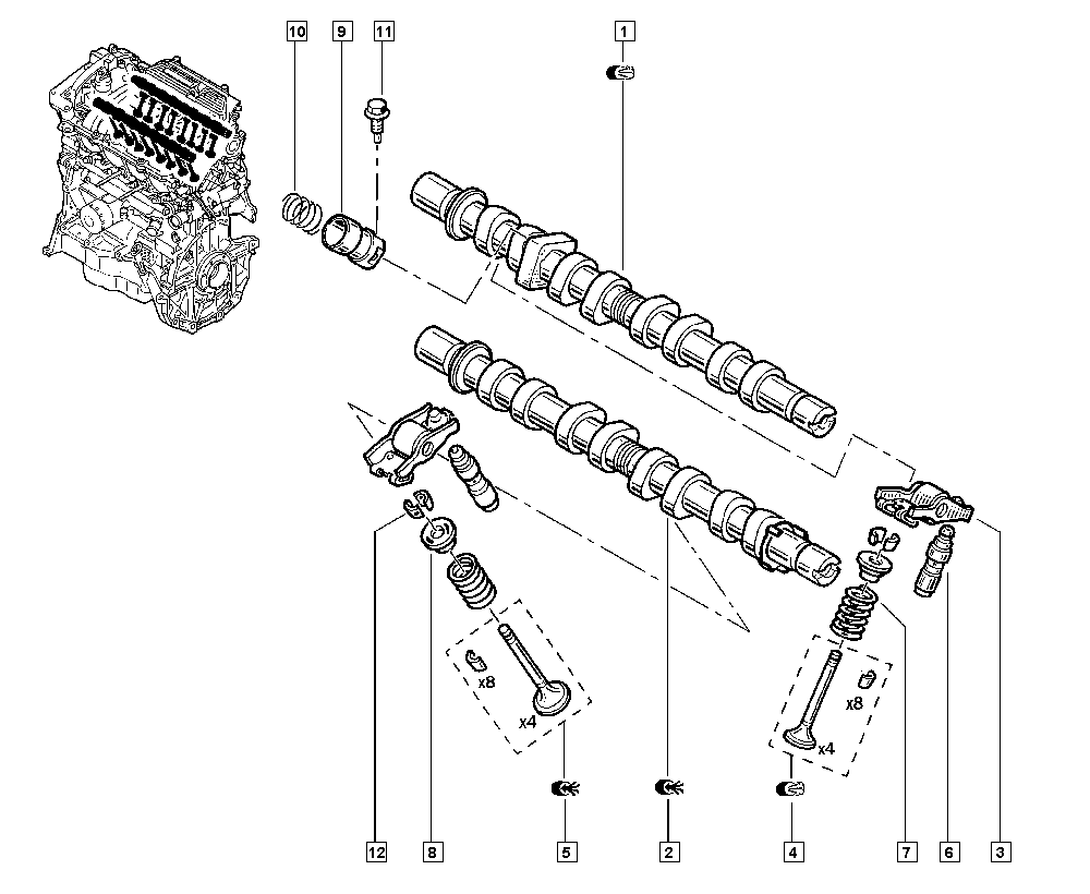 RENAULT 7701471378 - Всмукателен клапан vvparts.bg