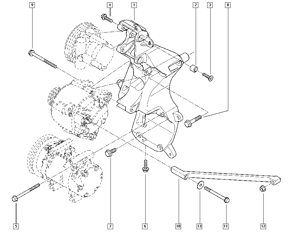 NISSAN 7703002209 - Компресор, климатизация vvparts.bg