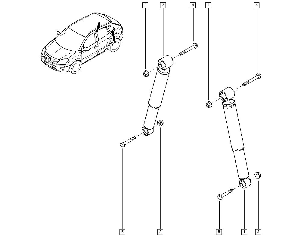 RENAULT 562104837R - Амортисьор vvparts.bg