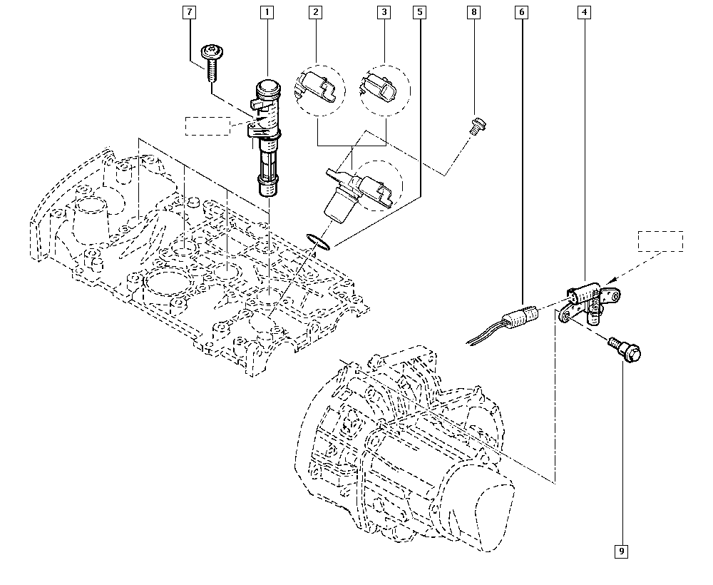 Opel 8200154186 - Запалителна бобина vvparts.bg