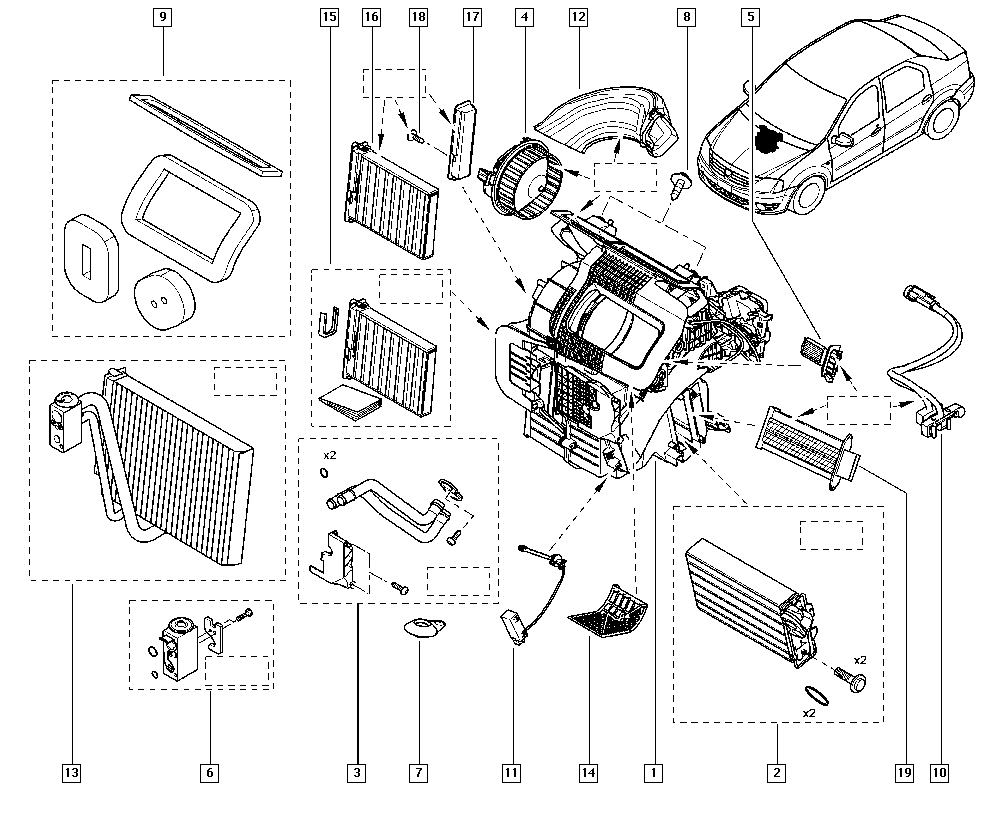 RENAULT 6001551674 - Съпротивление, вентилатор за вътрешно пространство vvparts.bg