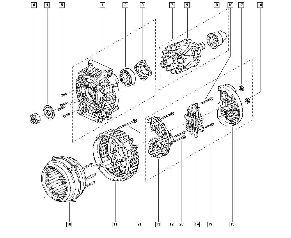 DACIA 60 01 548 086 - Винт vvparts.bg