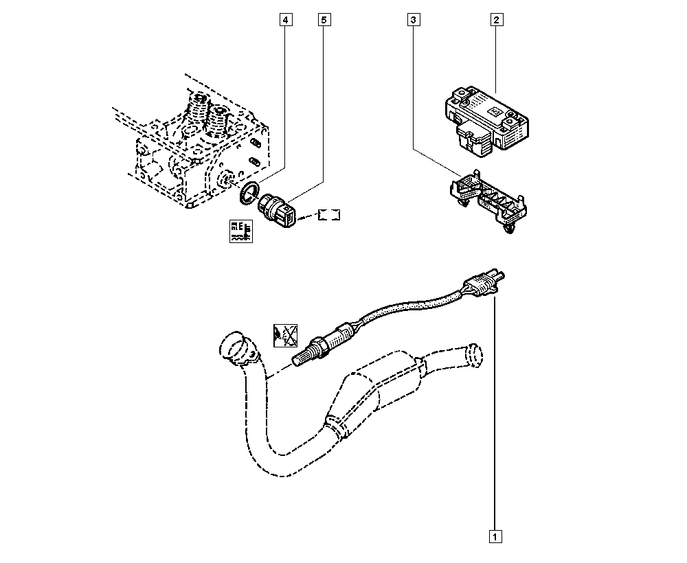 RENAULT TRUCKS 77 00 737 571 - Датчик, температура на охладителната течност vvparts.bg