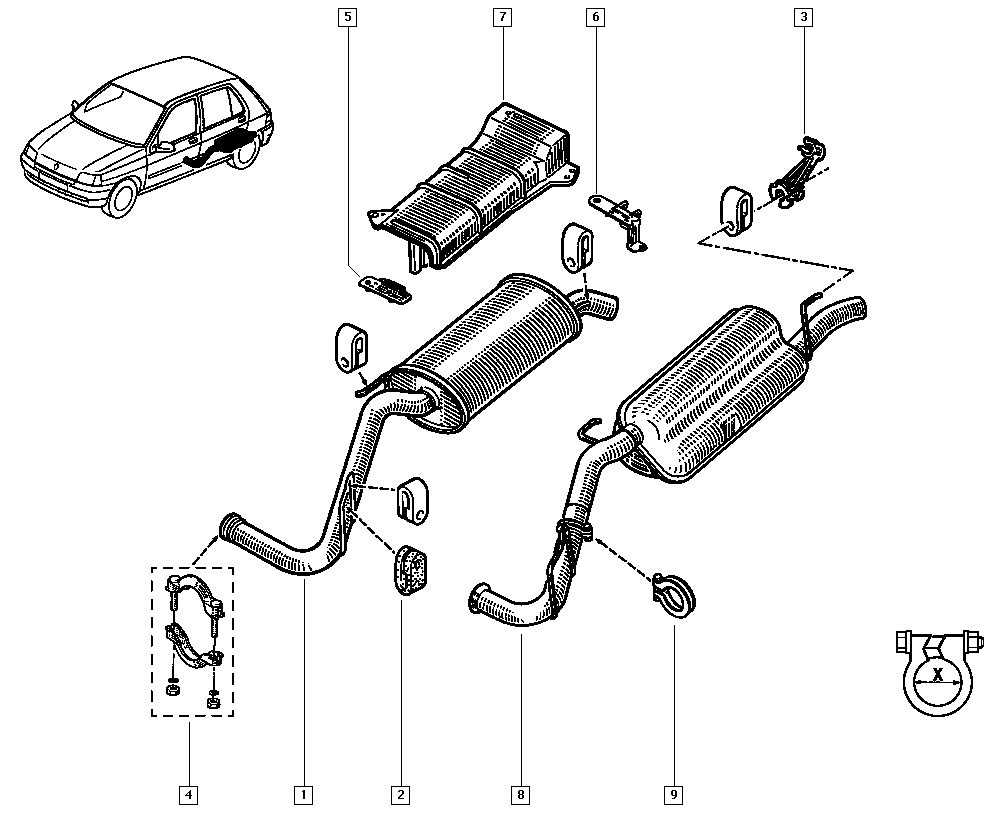 Lancia 7701655218 - Тръбна връзка, изпускателна система vvparts.bg