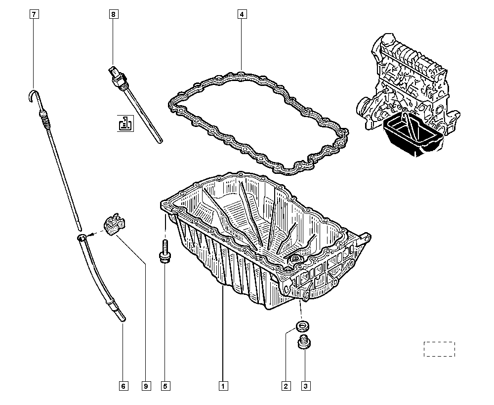 Mitsubishi 77 00 859 751 - Уплътнение, маслоутаител vvparts.bg