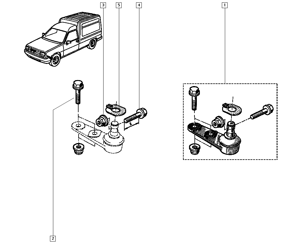 RENAULT 77 01 468 883 - Шарнири vvparts.bg