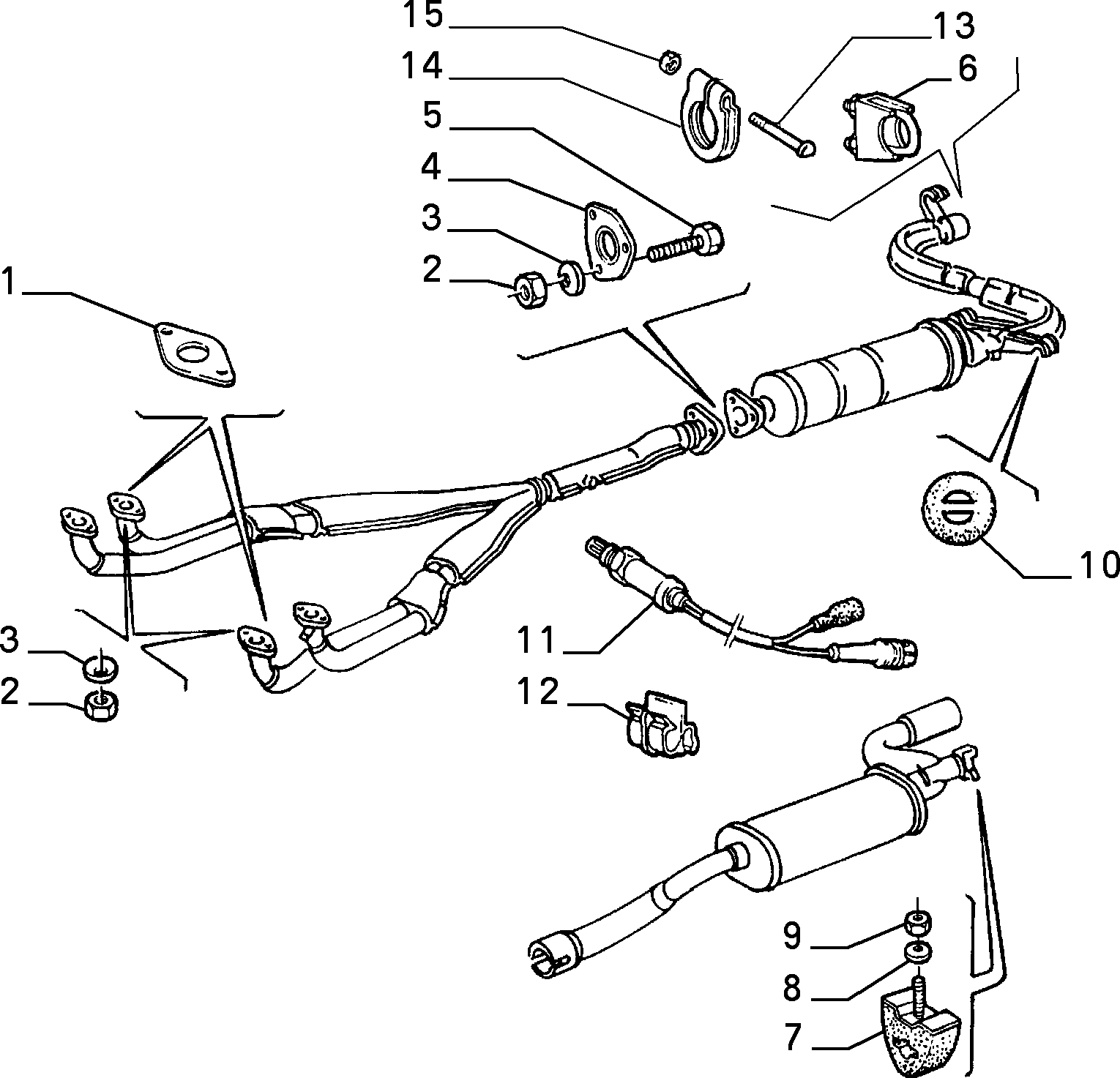 Lancia 60537650 - Ламбда-сонда vvparts.bg