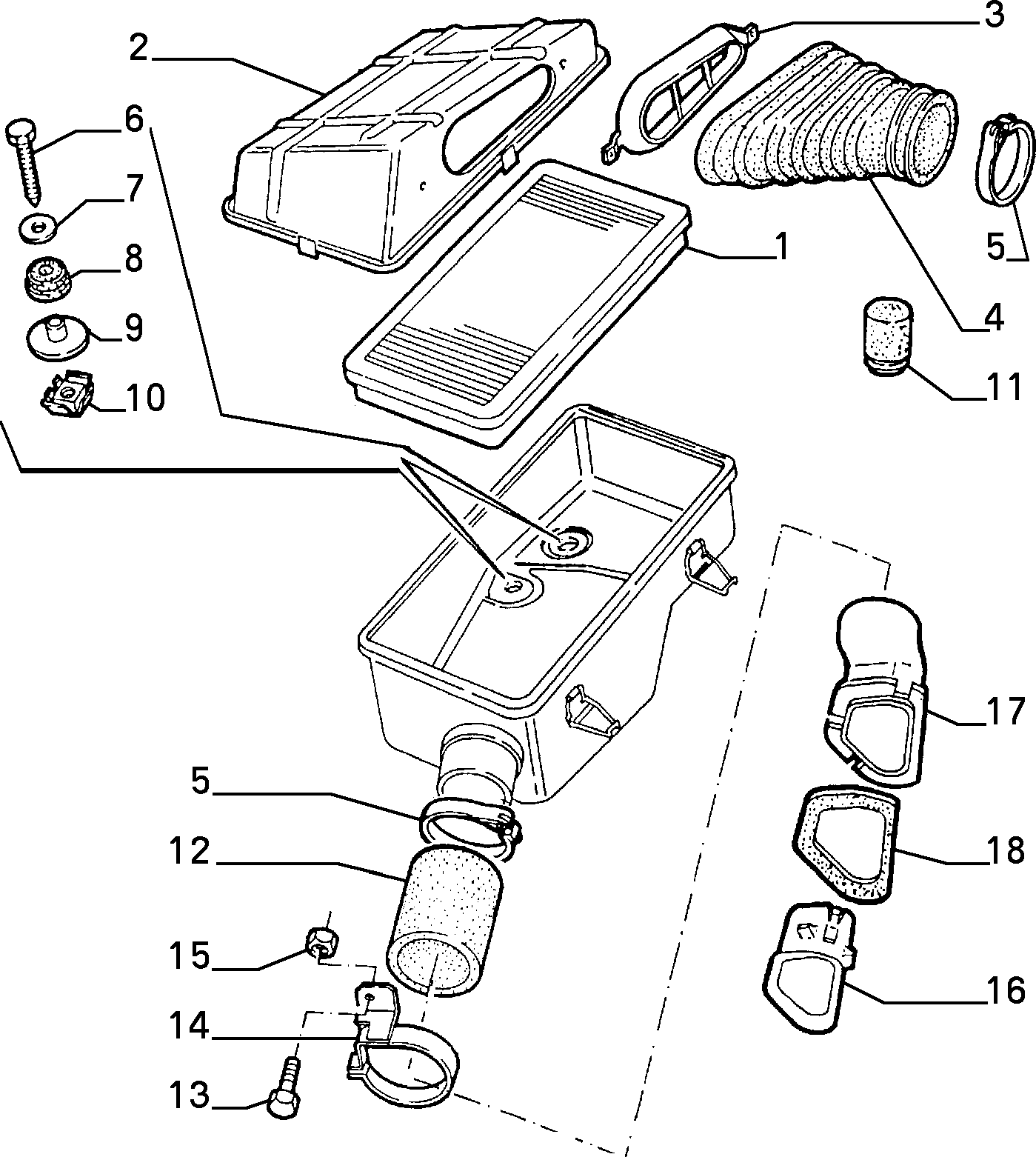 Alfa Romeo 71736130 - Въздушен филтър vvparts.bg