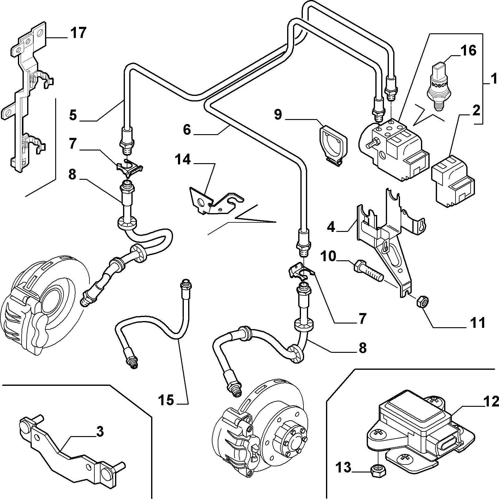 FIAT 71716574 - Амортисьор vvparts.bg