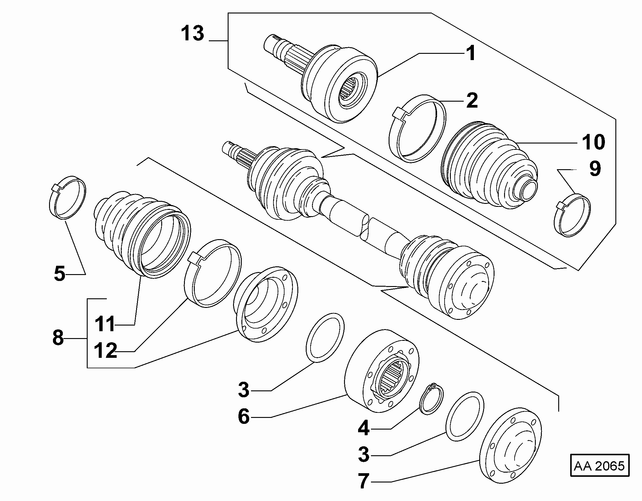 FIAT 46429633 - Маншон, полуоска vvparts.bg