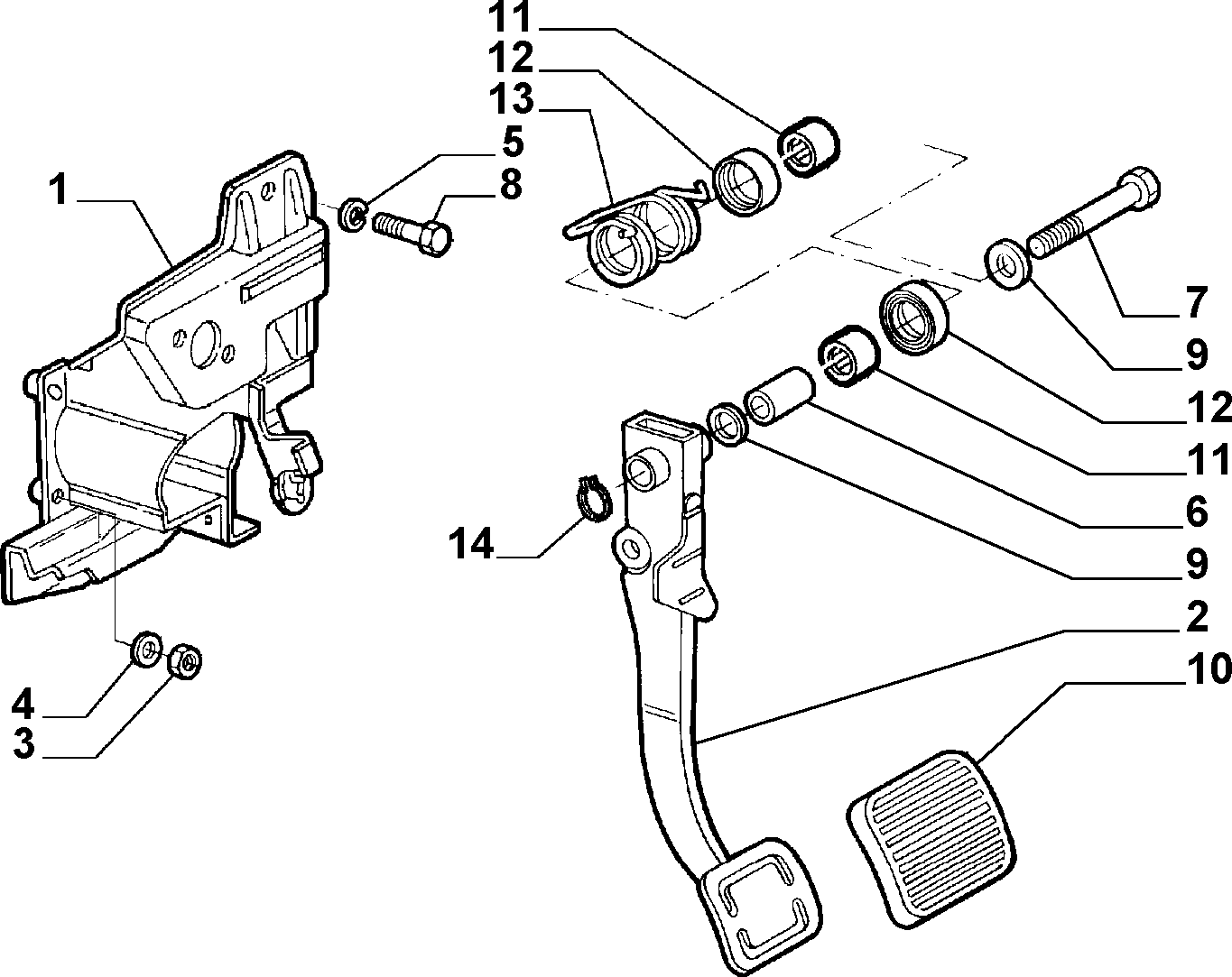 Lancia 10 519 621 - Тампон на макферсън vvparts.bg