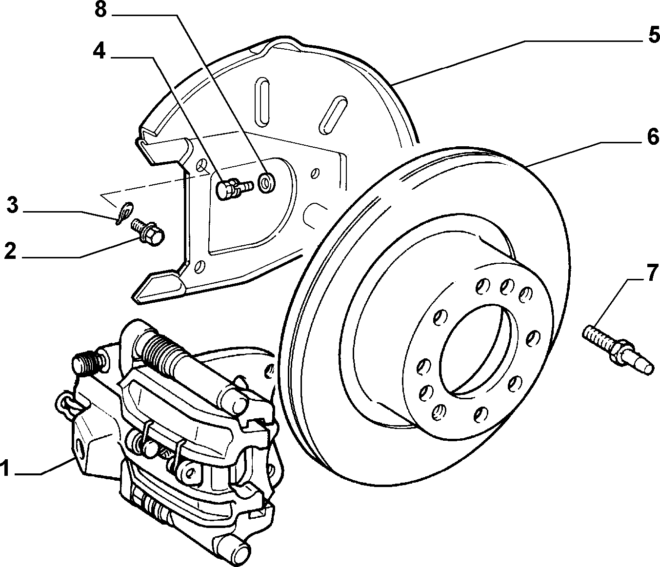 FIAT 71739570 - Спирачен диск vvparts.bg