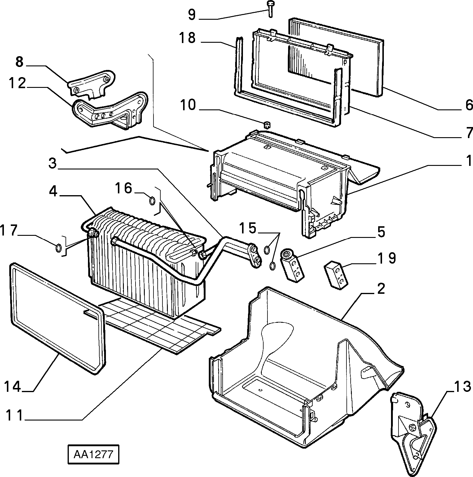 AUDI 46722335 - Филтър купе (поленов филтър) vvparts.bg