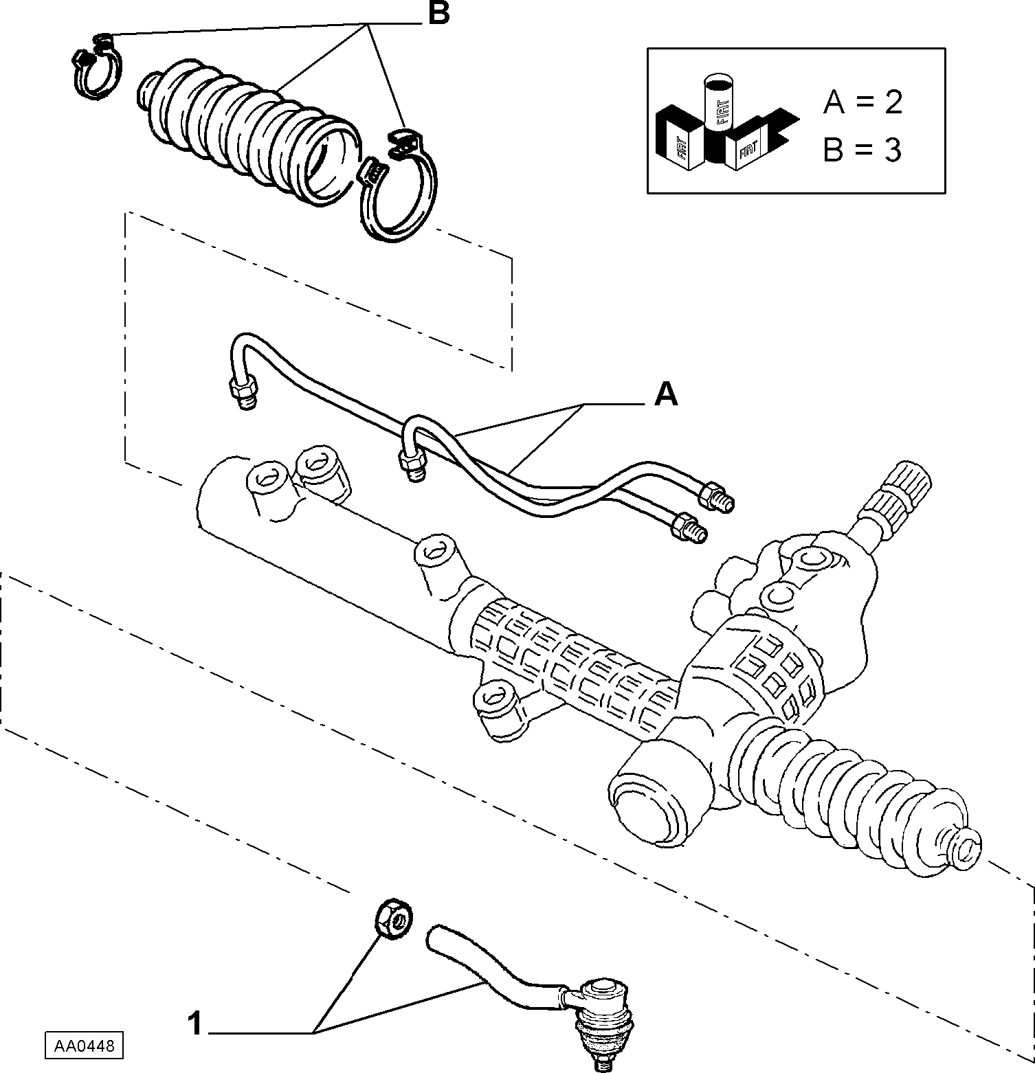 Alfa Romeo 9947920 - Накрайник на напречна кормилна щанга vvparts.bg