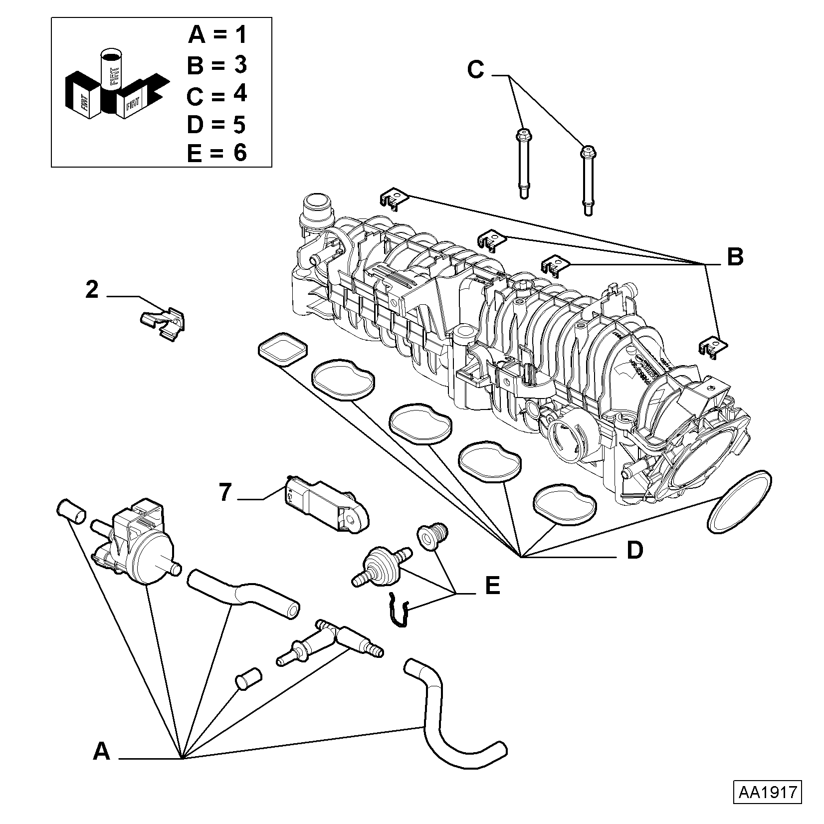 Vauxhall 55219295 - Датчик, налчгане във всмукателните тръби vvparts.bg