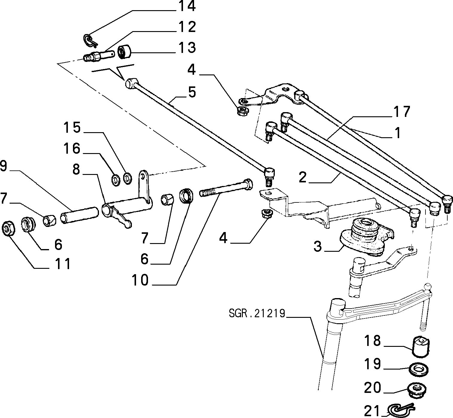 Alfa Romeo 7706953 - Маншон на скоростния лост vvparts.bg