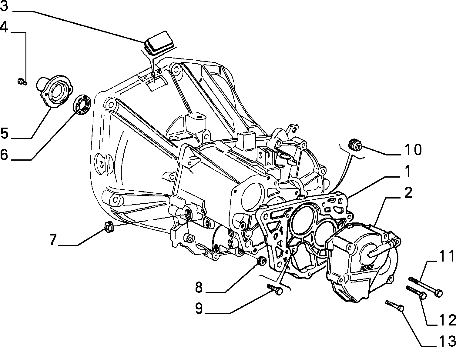 FIAT 7740368 - Болтова пробка, маслен картер vvparts.bg