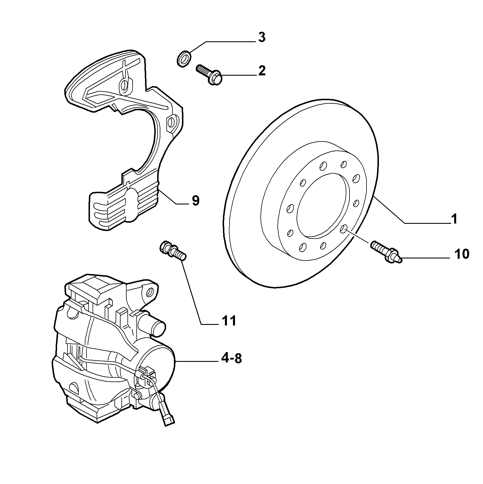 FIAT 60699518 - Спирачен диск vvparts.bg