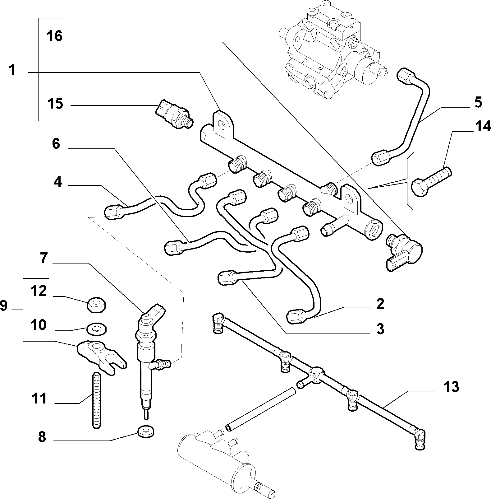 Lancia 55221020 - INJECTOR vvparts.bg