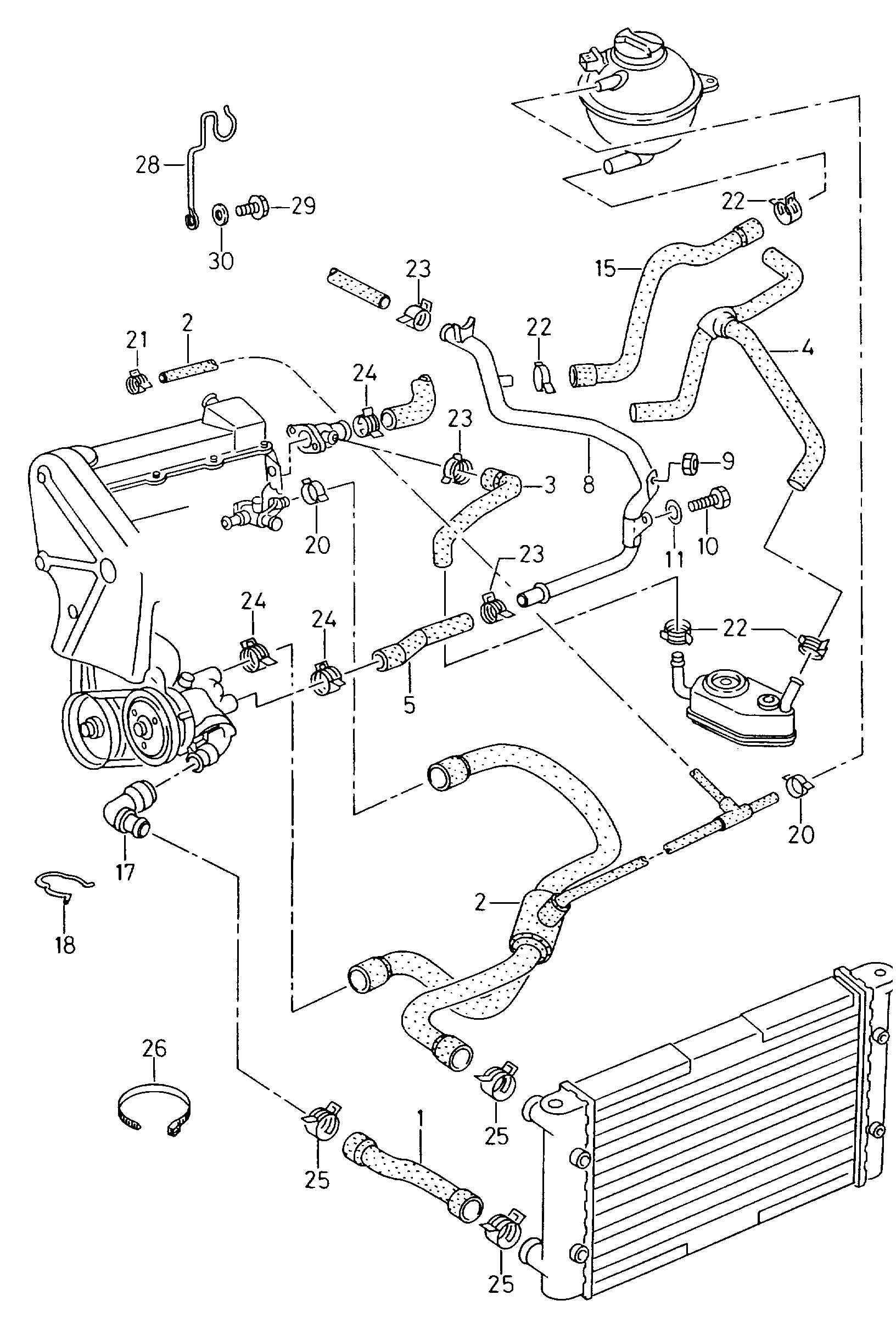 Skoda 6K0121051A - Маркуч на радиатора vvparts.bg