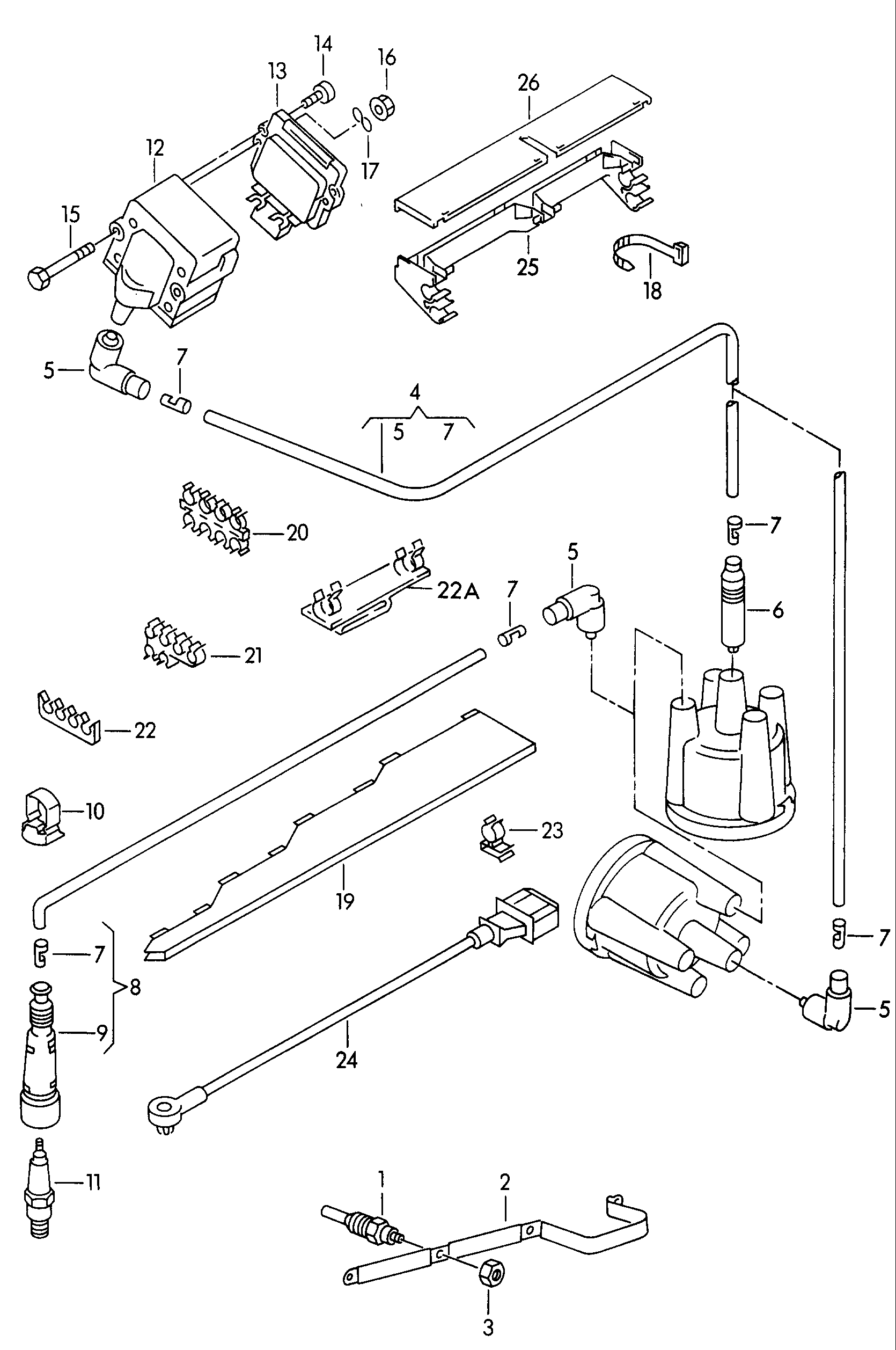 Seat N 102 646 01 - Комплект запалителеи кабели vvparts.bg