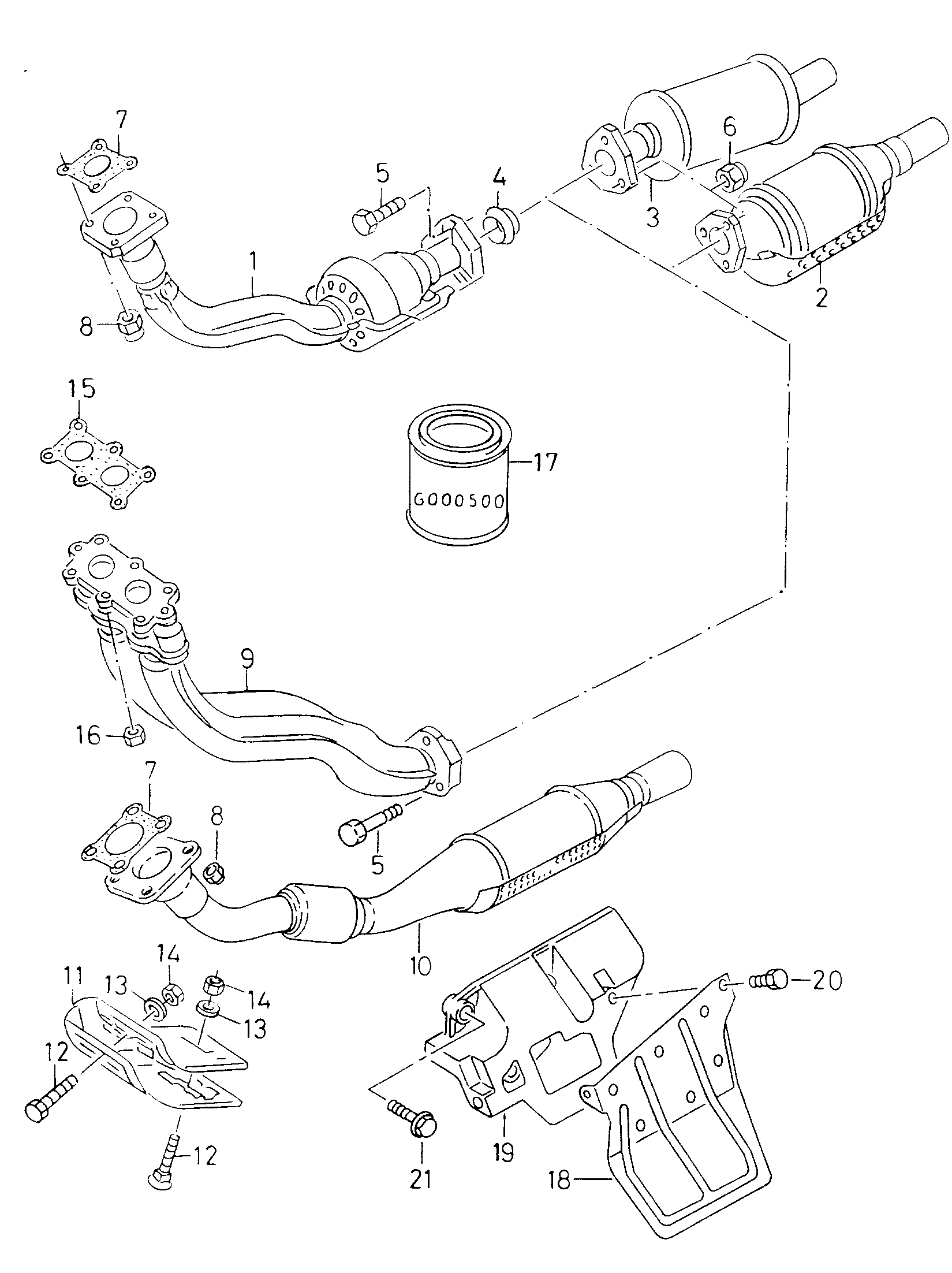 VAG 6K0131701PX - Катализатор vvparts.bg