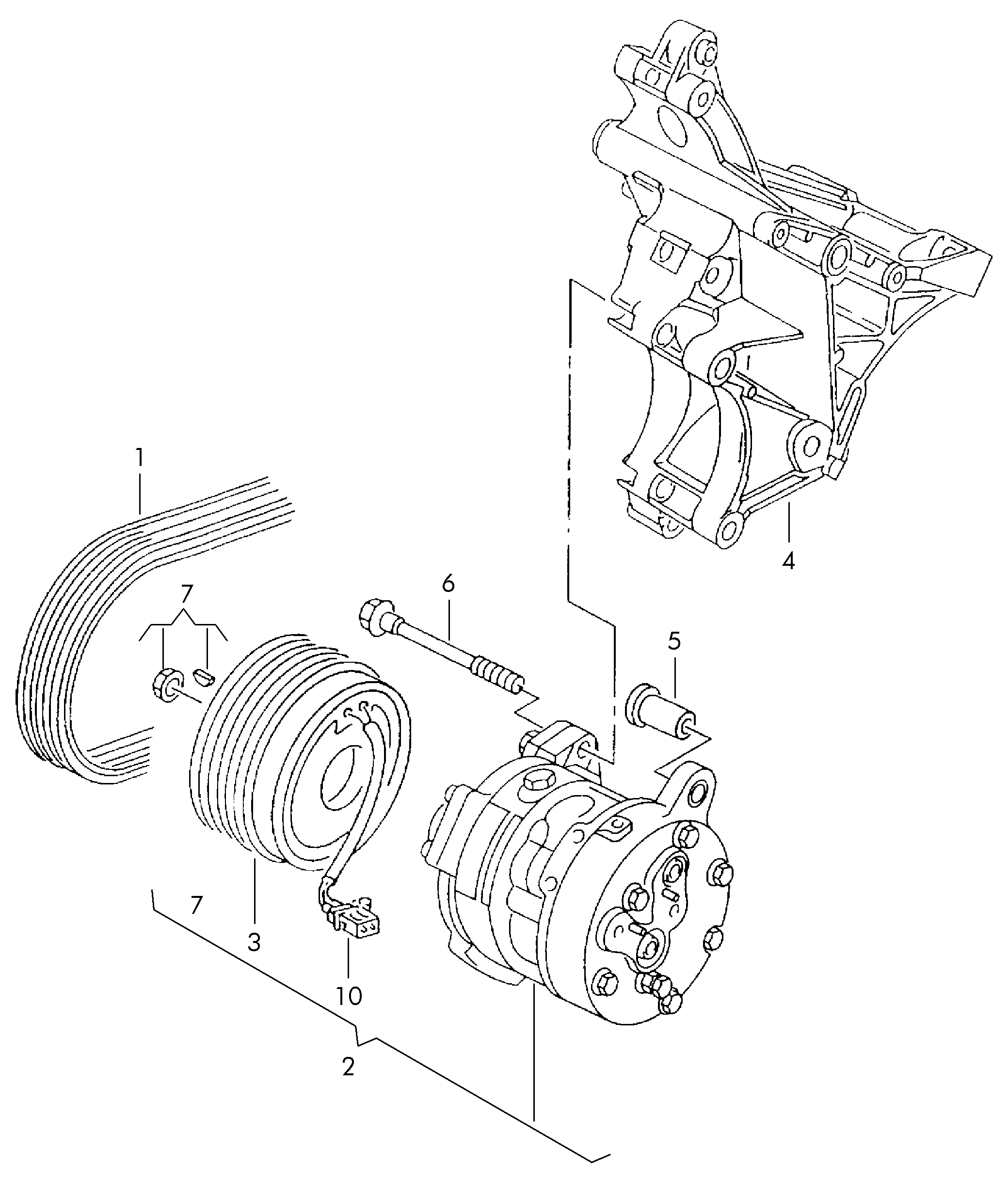 Skoda 1J0820811A - Компресор, климатизация vvparts.bg