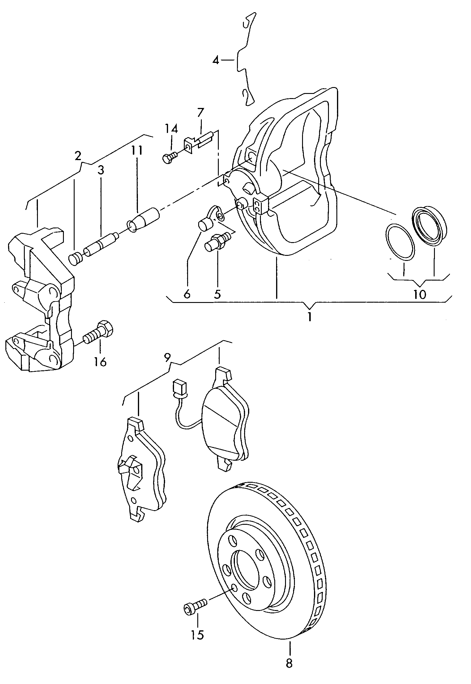 Seat 7M3615301 - Спирачен диск vvparts.bg