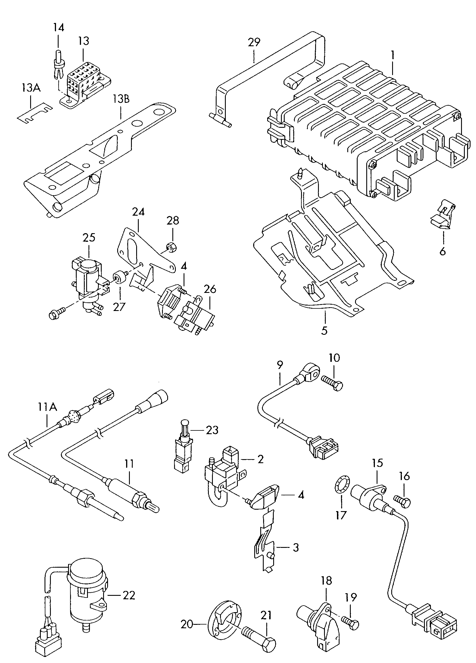 AUDI 1K0 998 262 F - Ламбда-сонда vvparts.bg