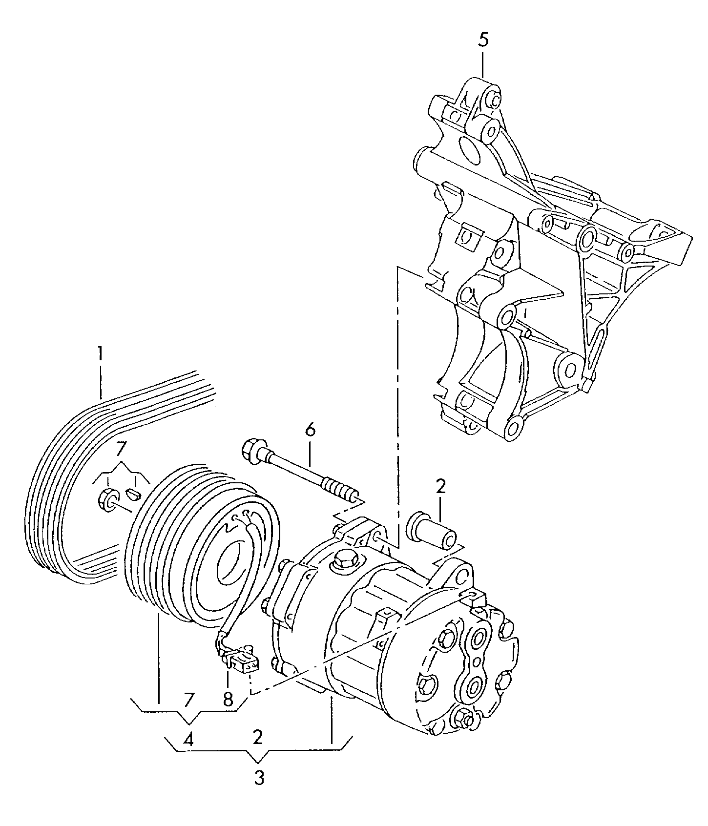 Skoda 066145933J - Пистов ремък vvparts.bg