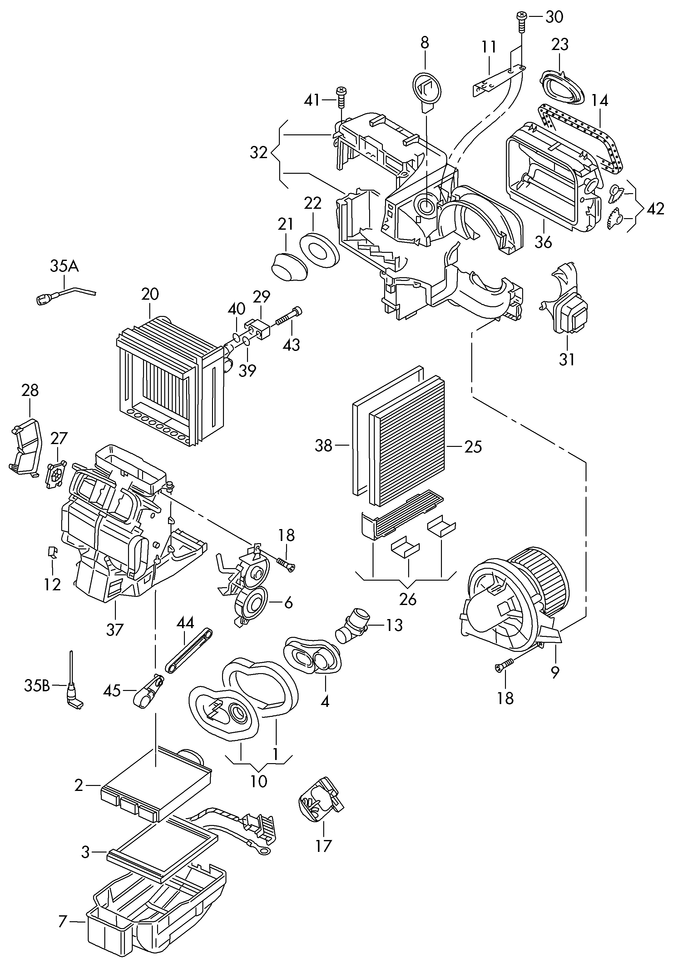 VAG 6Q0820679A - Разширителен клапан, климатизация vvparts.bg