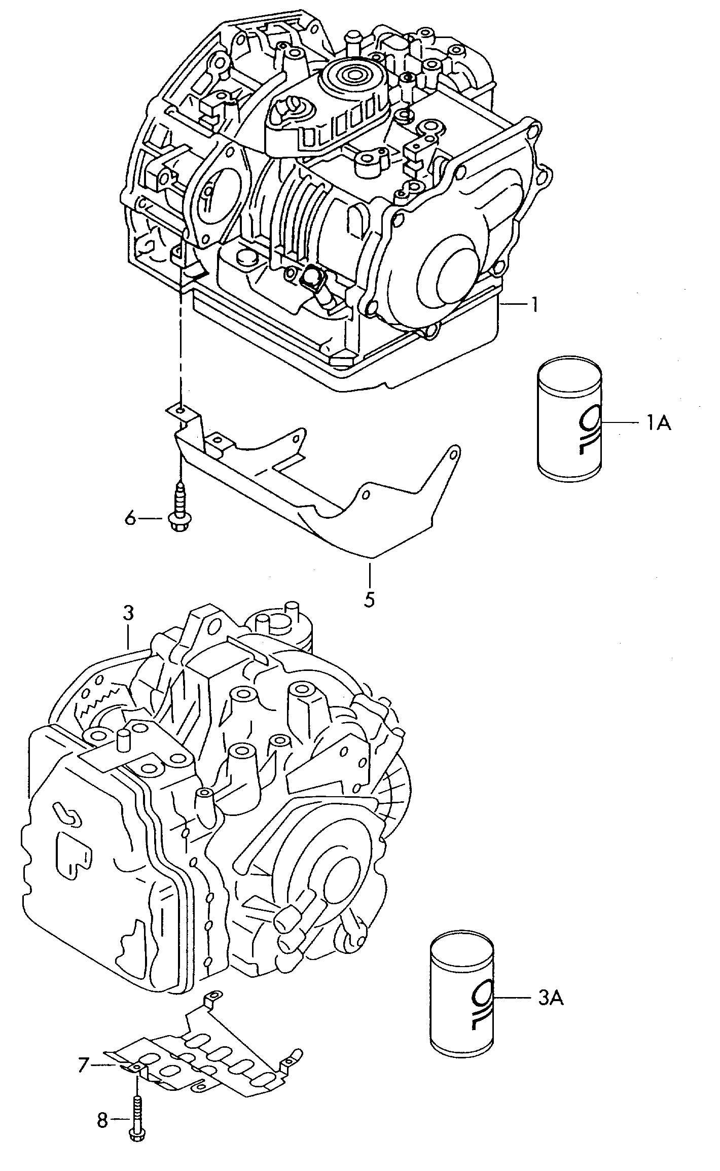 VAG G  052162A6 - Масло за автоматична предавателна кутия vvparts.bg