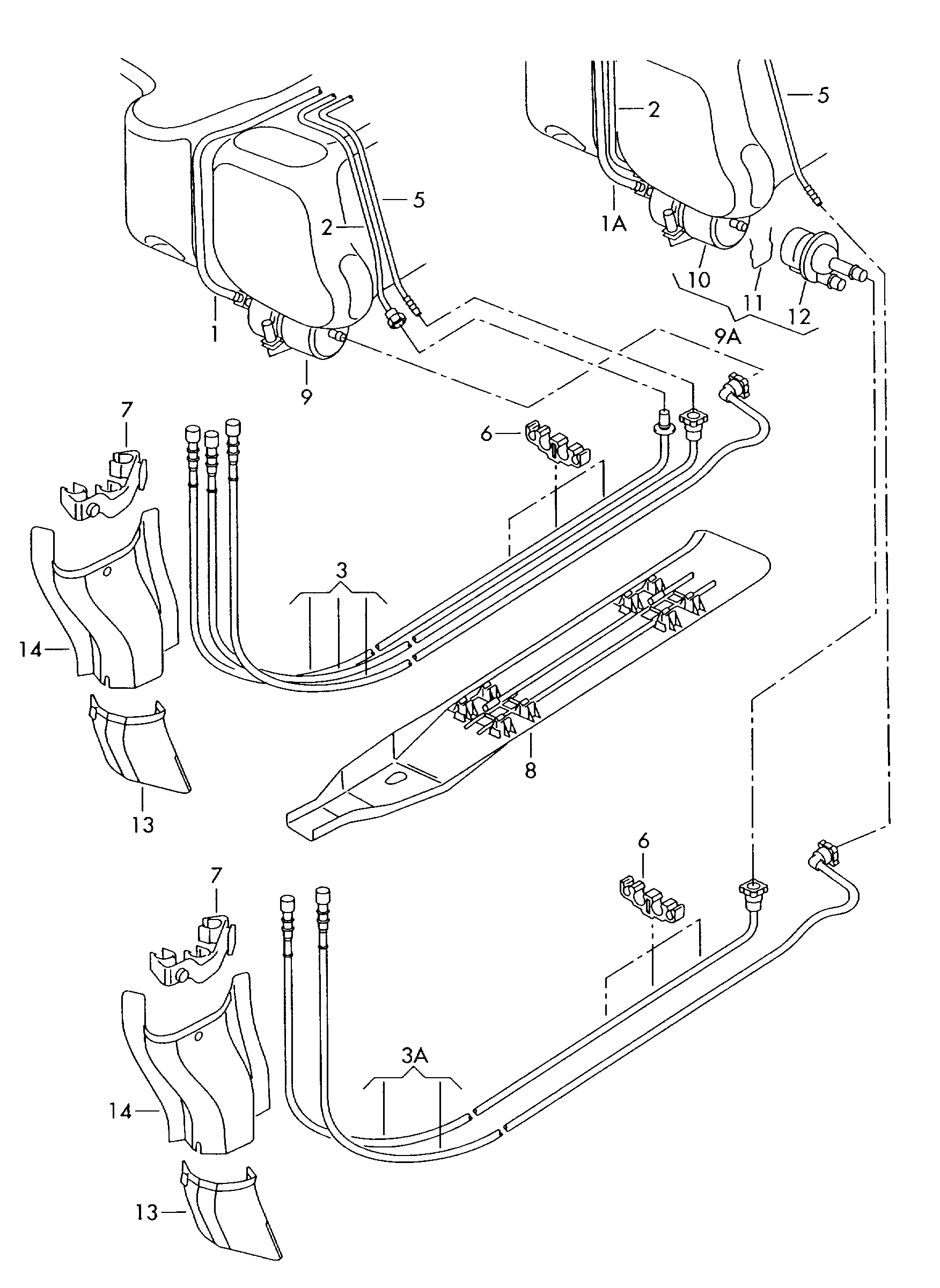 VAG 6Q0201559 - Горивен филтър vvparts.bg