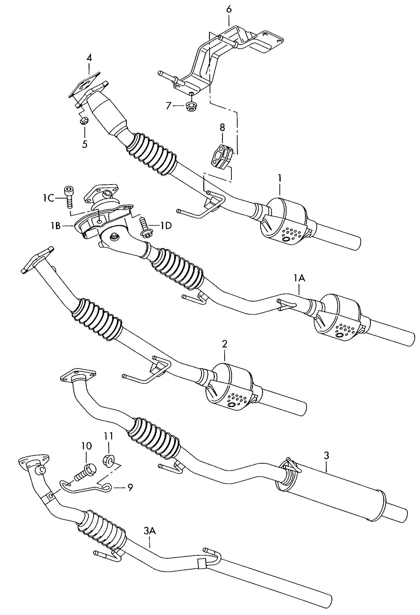 Seat 6Q0254502RX - Катализатор vvparts.bg