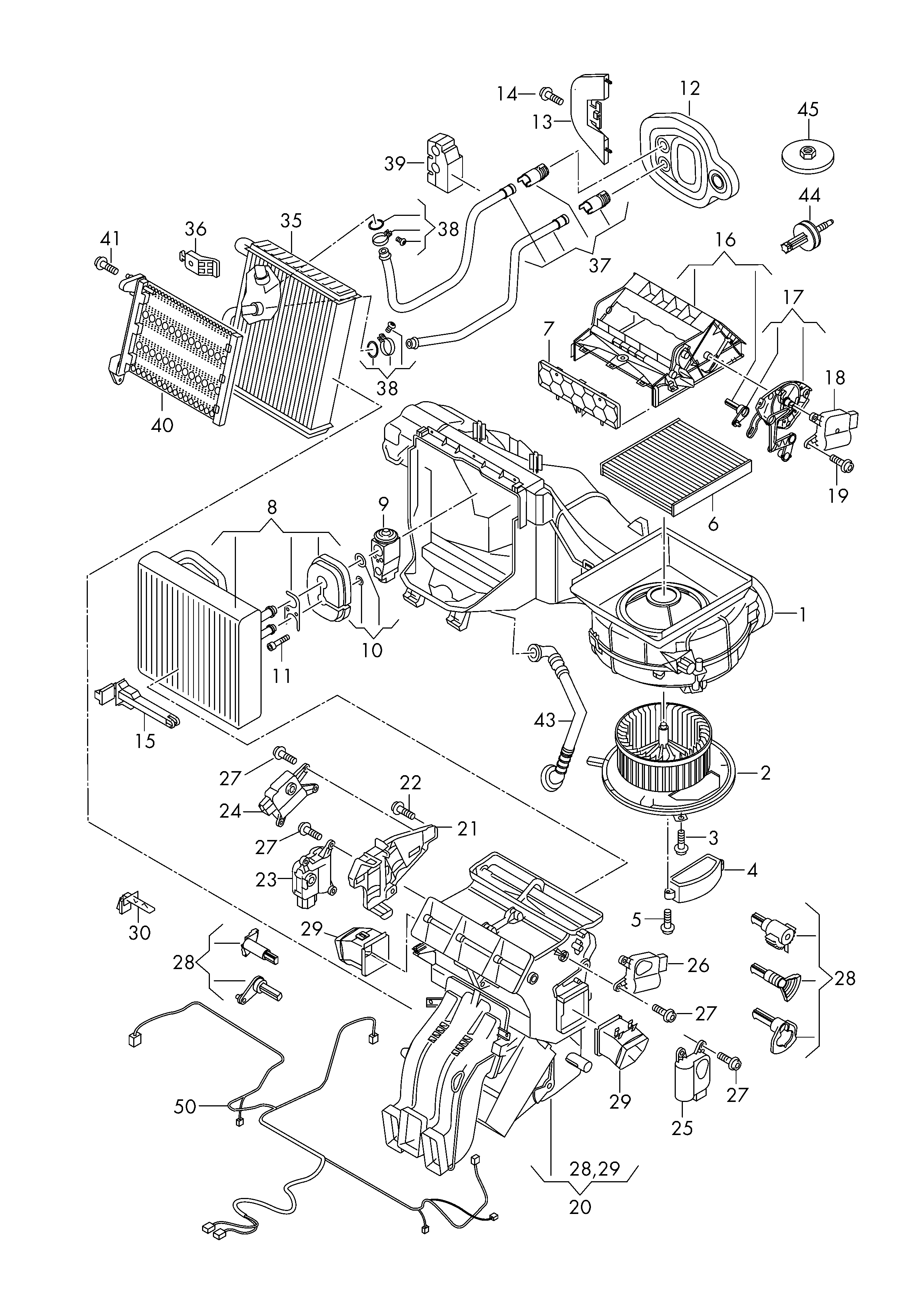 AUDI 5Q0 819 653 - Филтър купе (поленов филтър) vvparts.bg