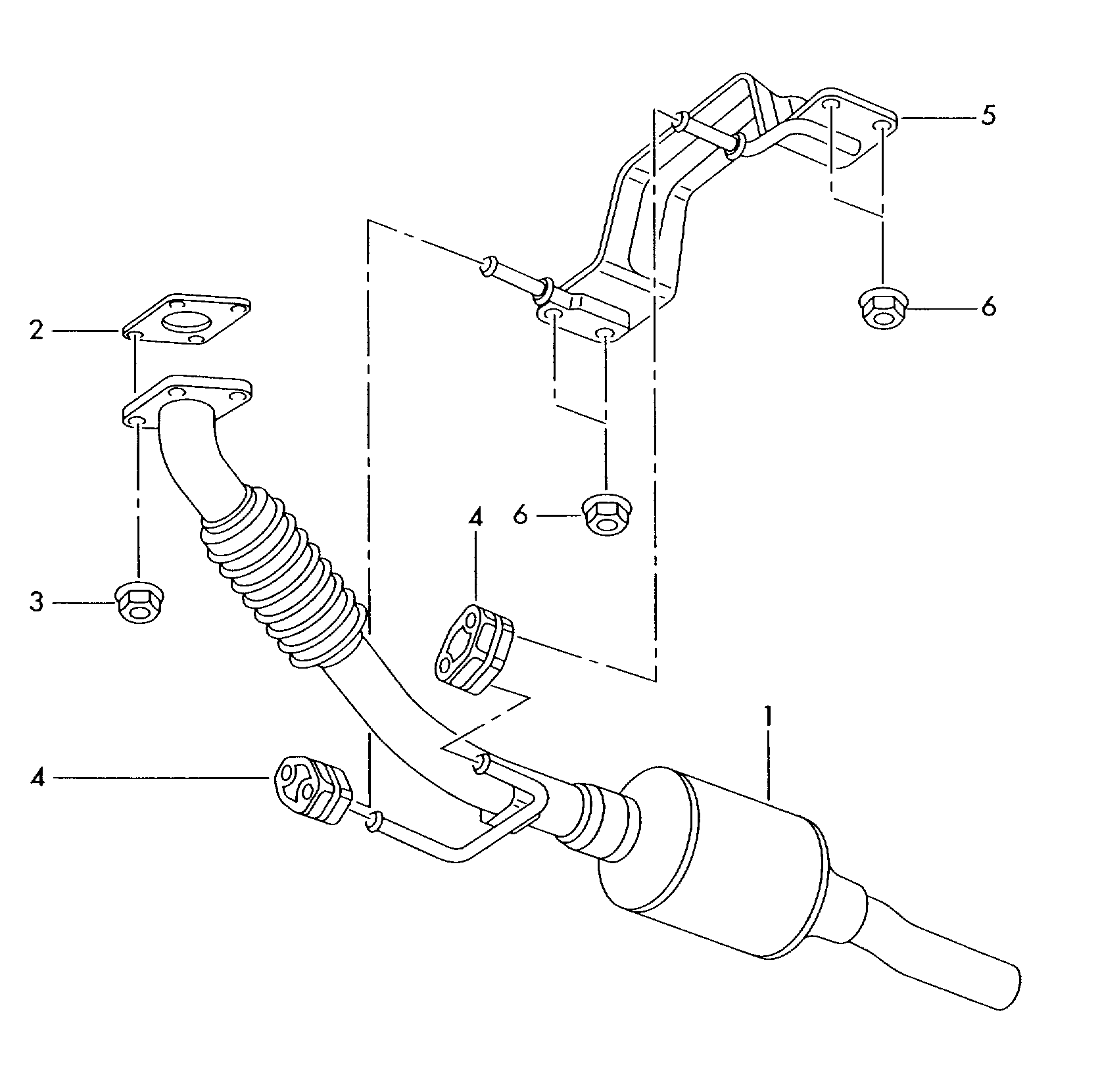 VW 1H0 253 147 B - Държач, гърне vvparts.bg