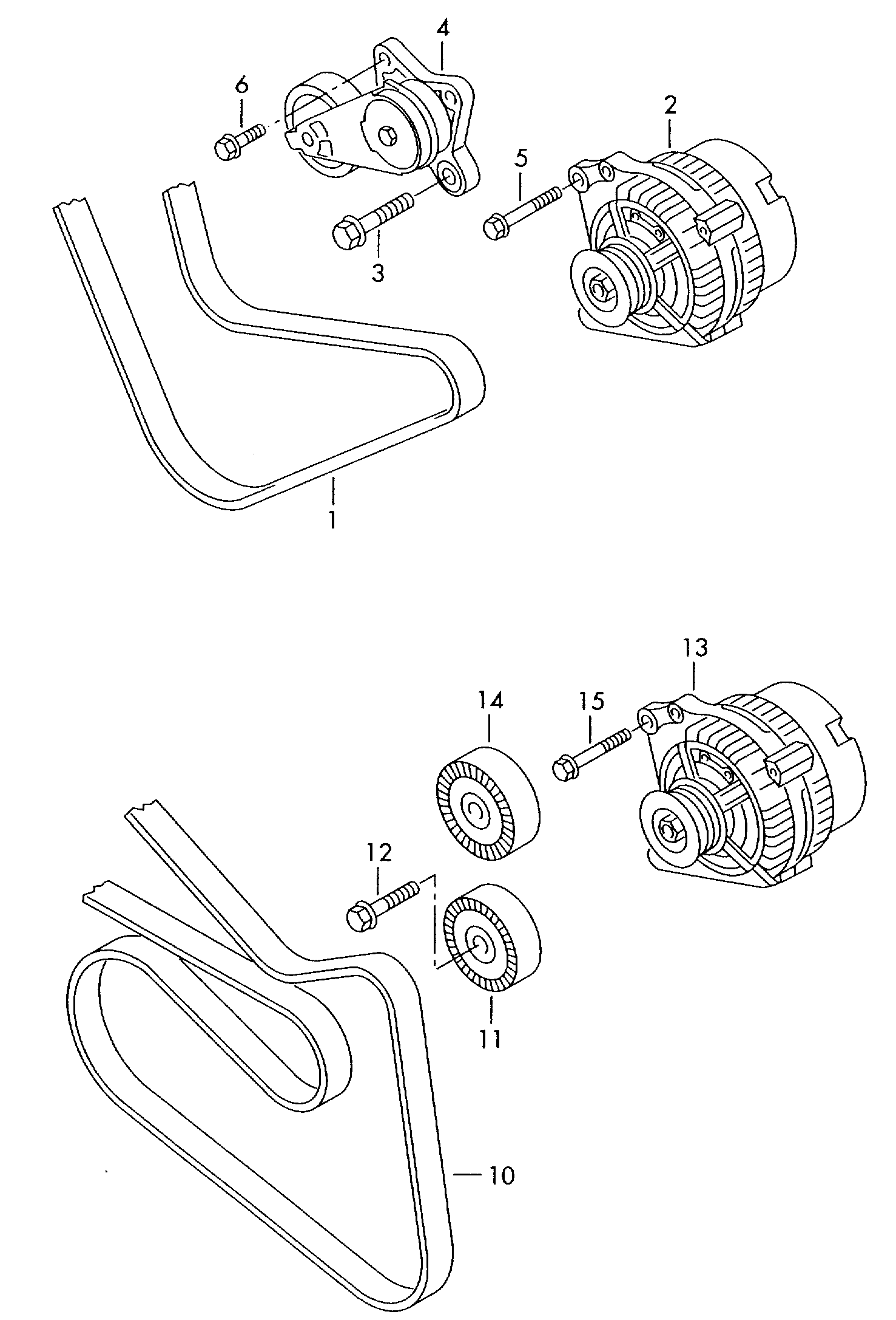 VW 03C145299C - Ремъчен обтегач, пистов ремък vvparts.bg