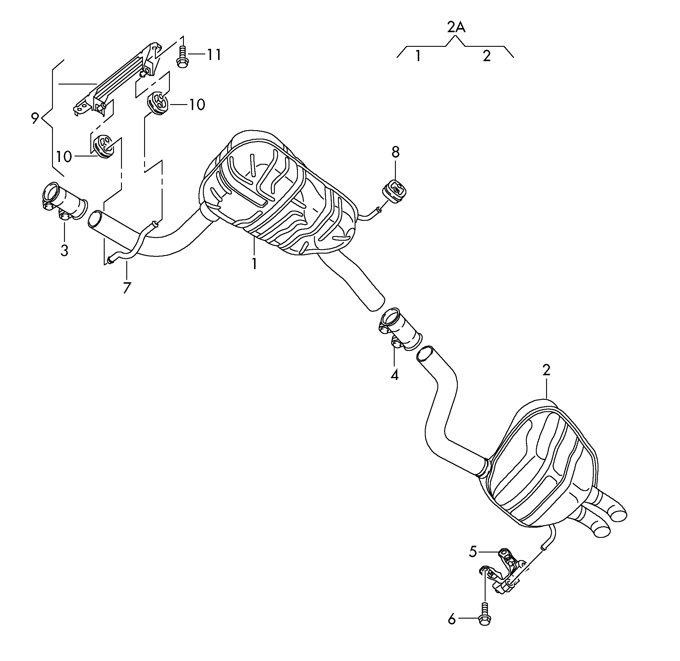 AUDI 1K0253147D - Държач, гърне vvparts.bg