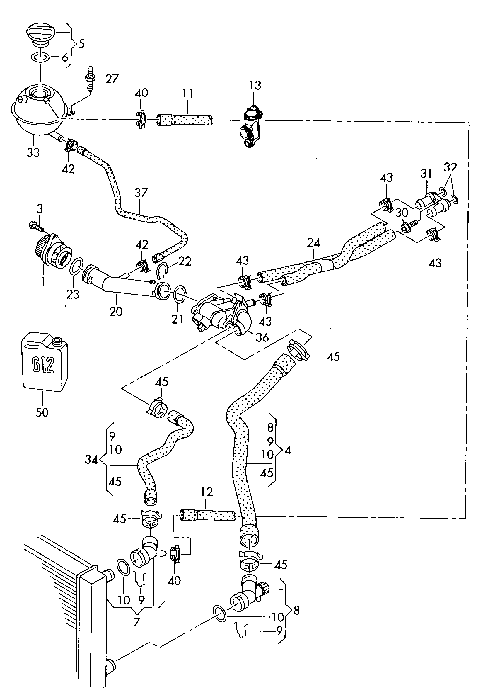 Seat 03C 121 005 S - Водна помпа vvparts.bg