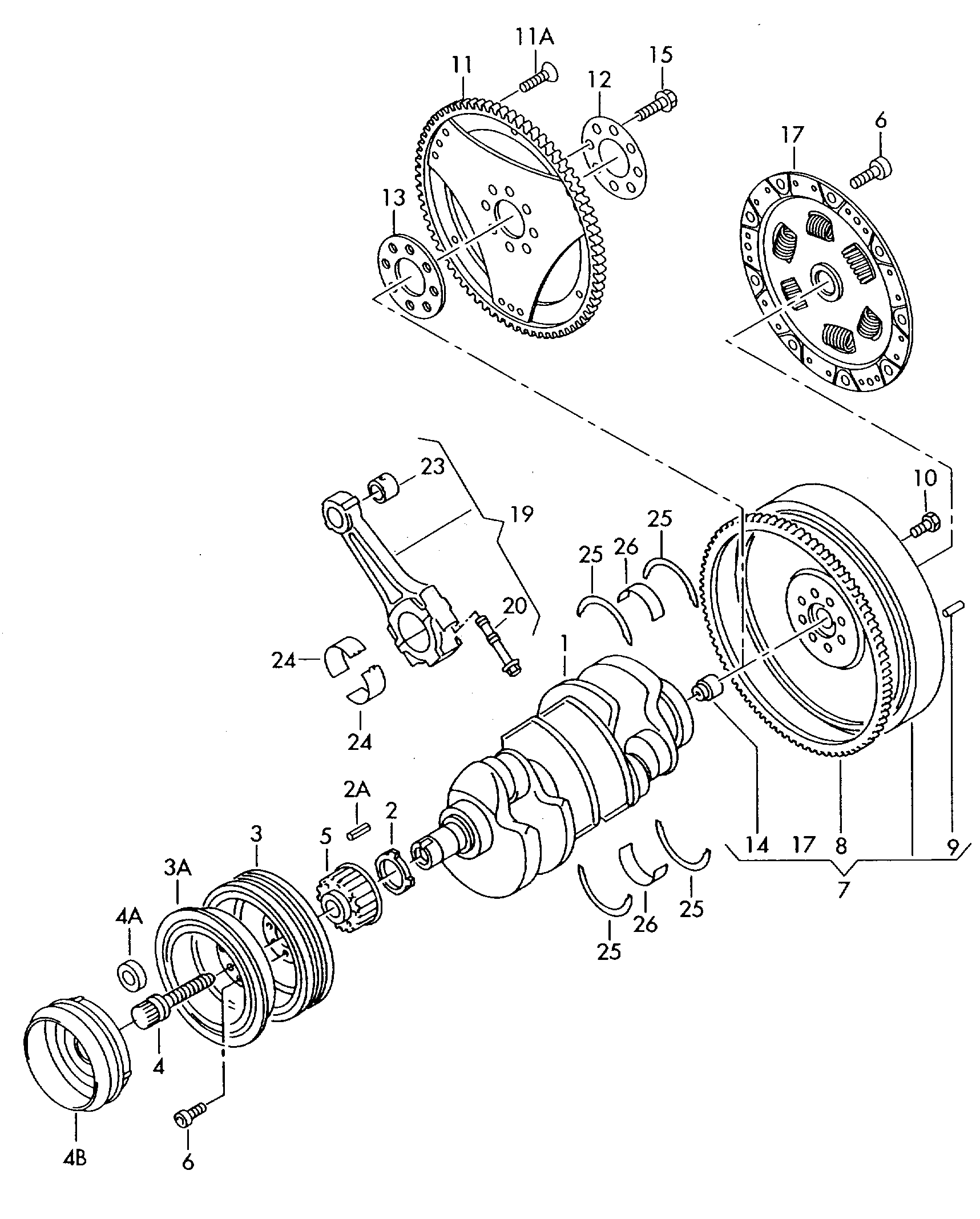 AUDI 059 105 266 T - Маховик vvparts.bg