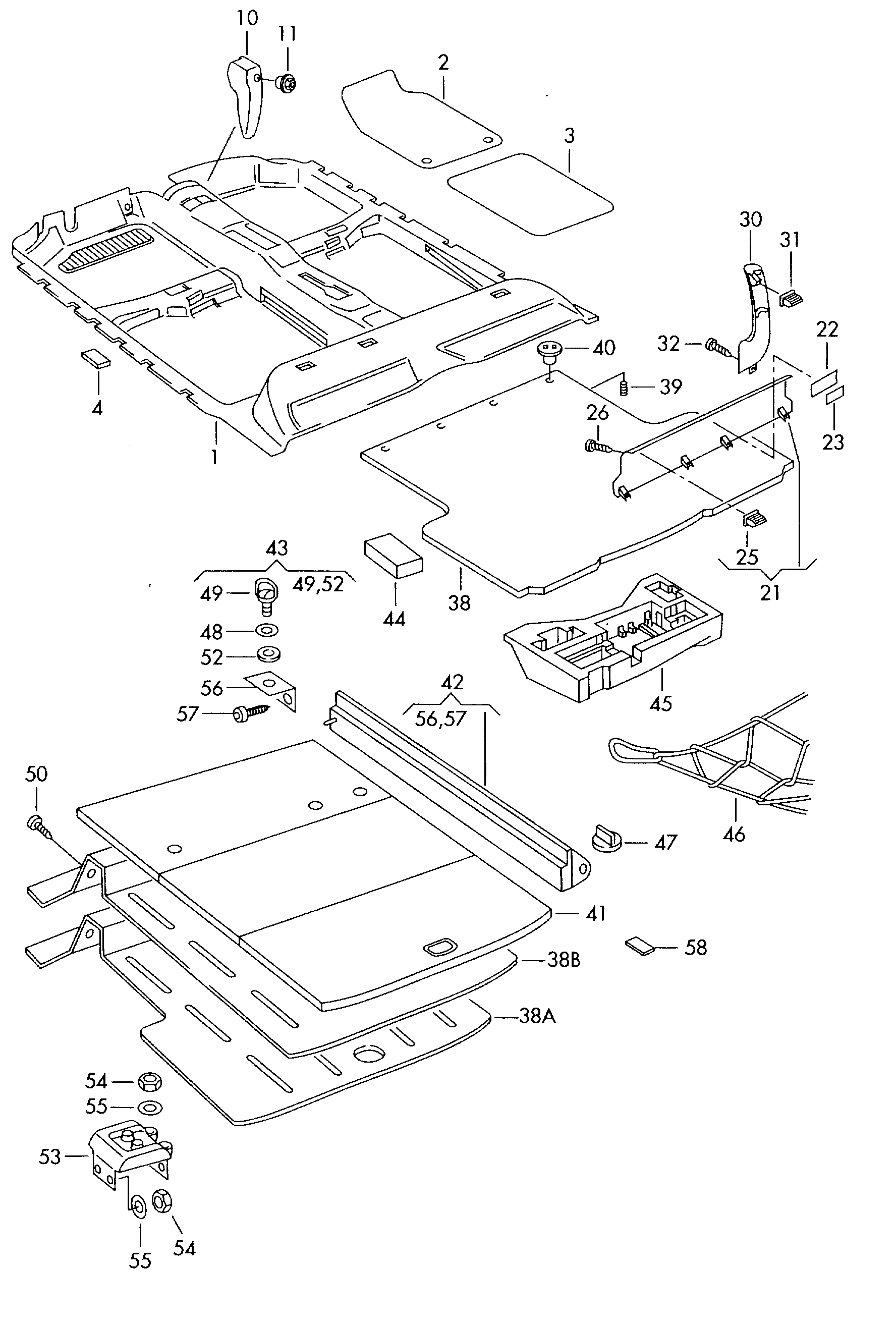 Skoda N   038 549 1 - Нит, разкрачващ се vvparts.bg