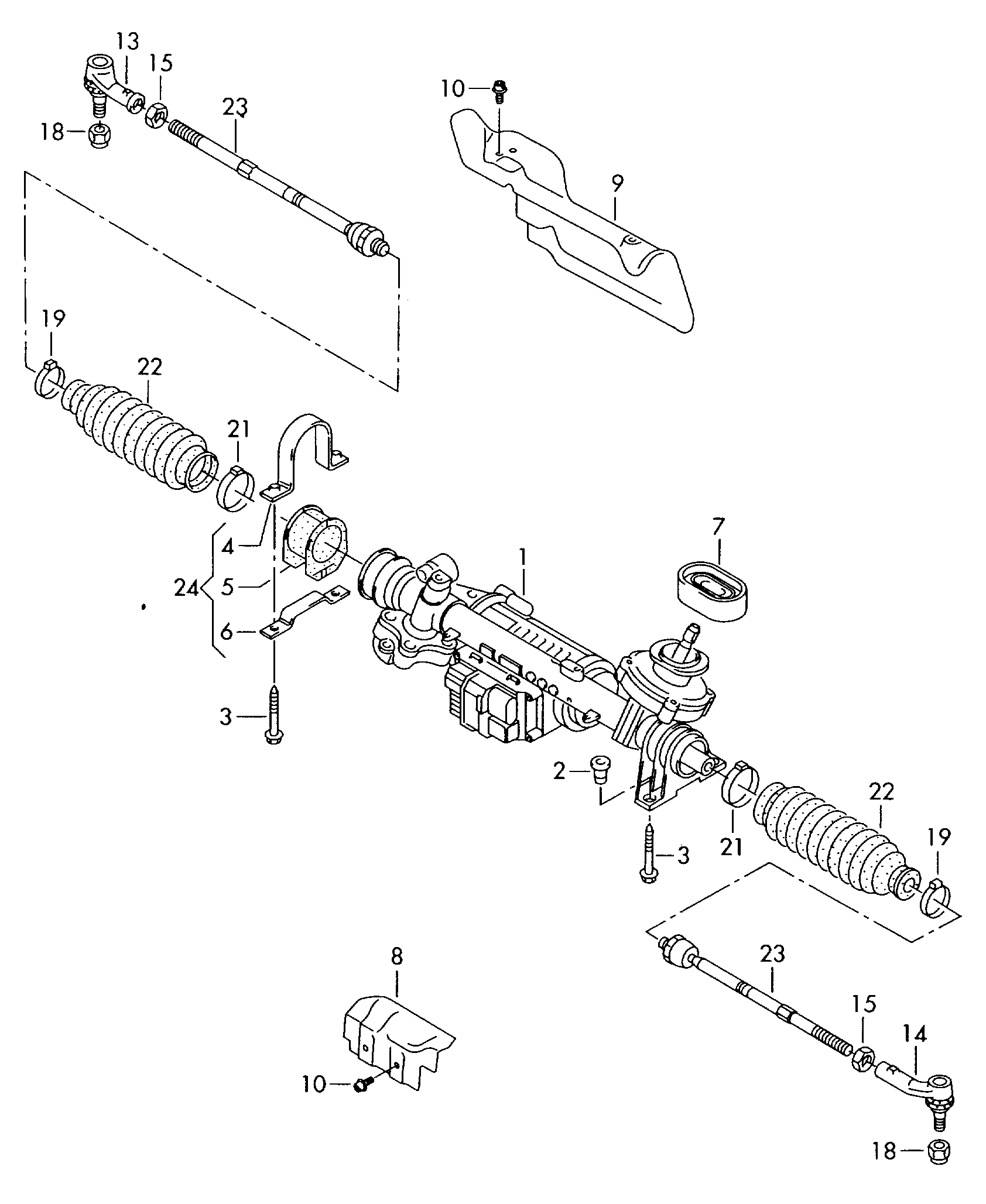 VAG N  01116415 - Хидравличен филтър, управление vvparts.bg